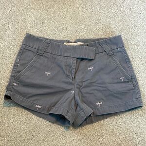 Grey J Crew Chino shorts